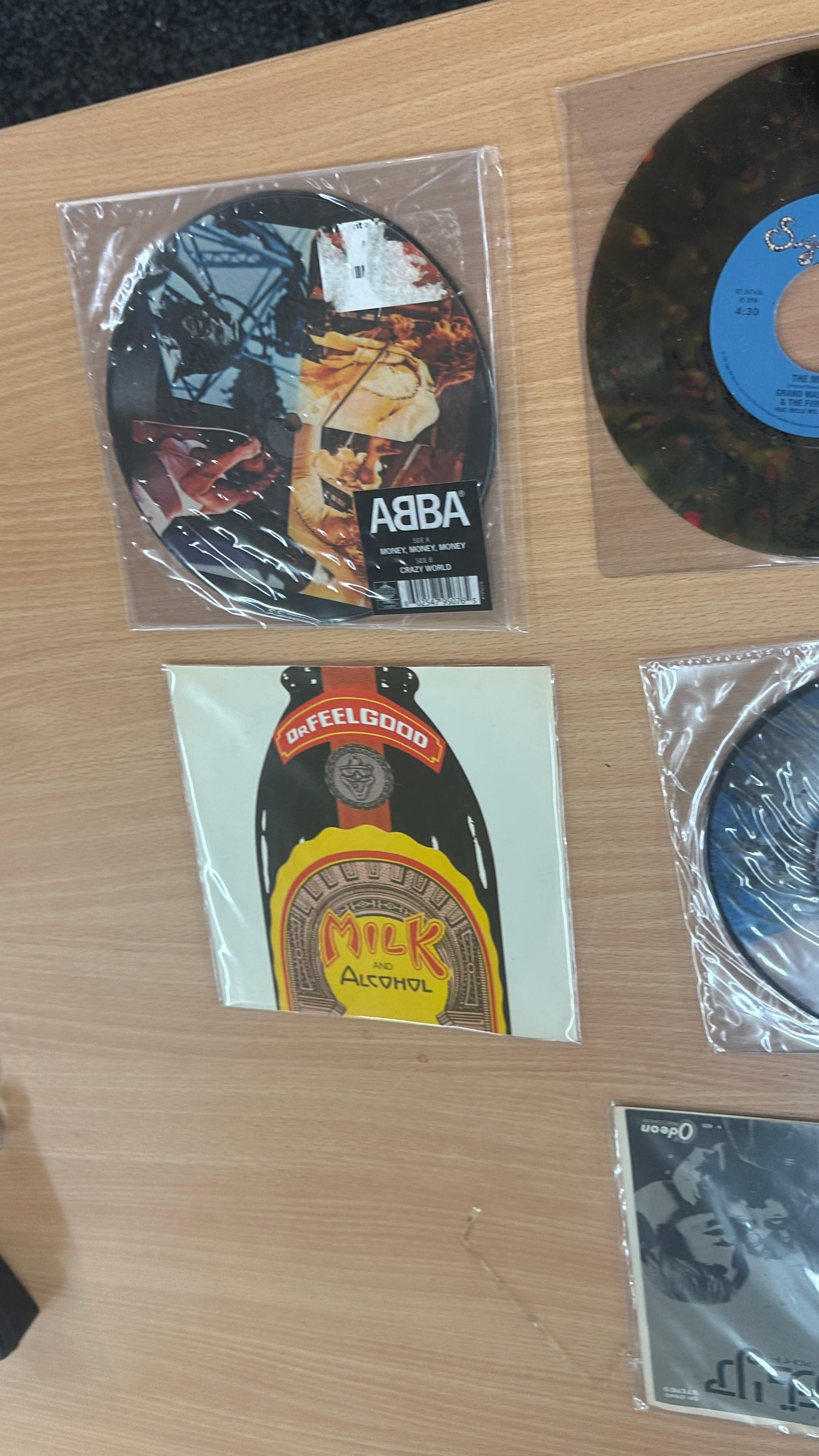 Selection of records, picture discs and Japanese imports to include ABBA, Kiss etc - Image 4 of 4