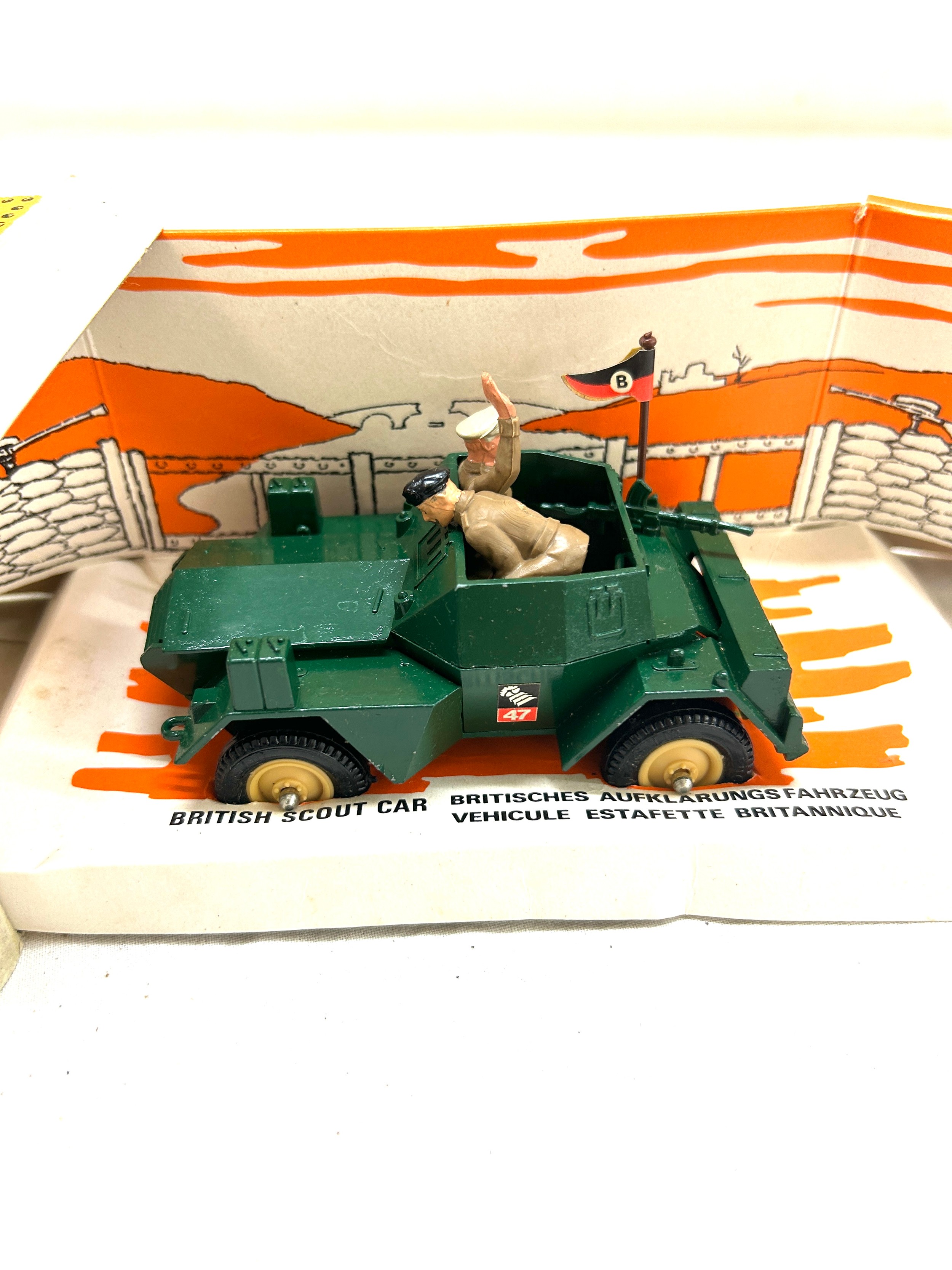 Boxed Military Britain's ltd no 9781 British scout car