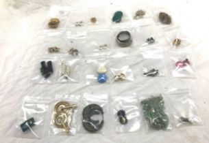 Large selection of assorted earrings