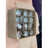 Boxed Set of Staffordshire mugs