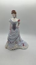 Royal Worcester Figurine The Golden Jubilee Ball Limited edition Splendour at Court with COA