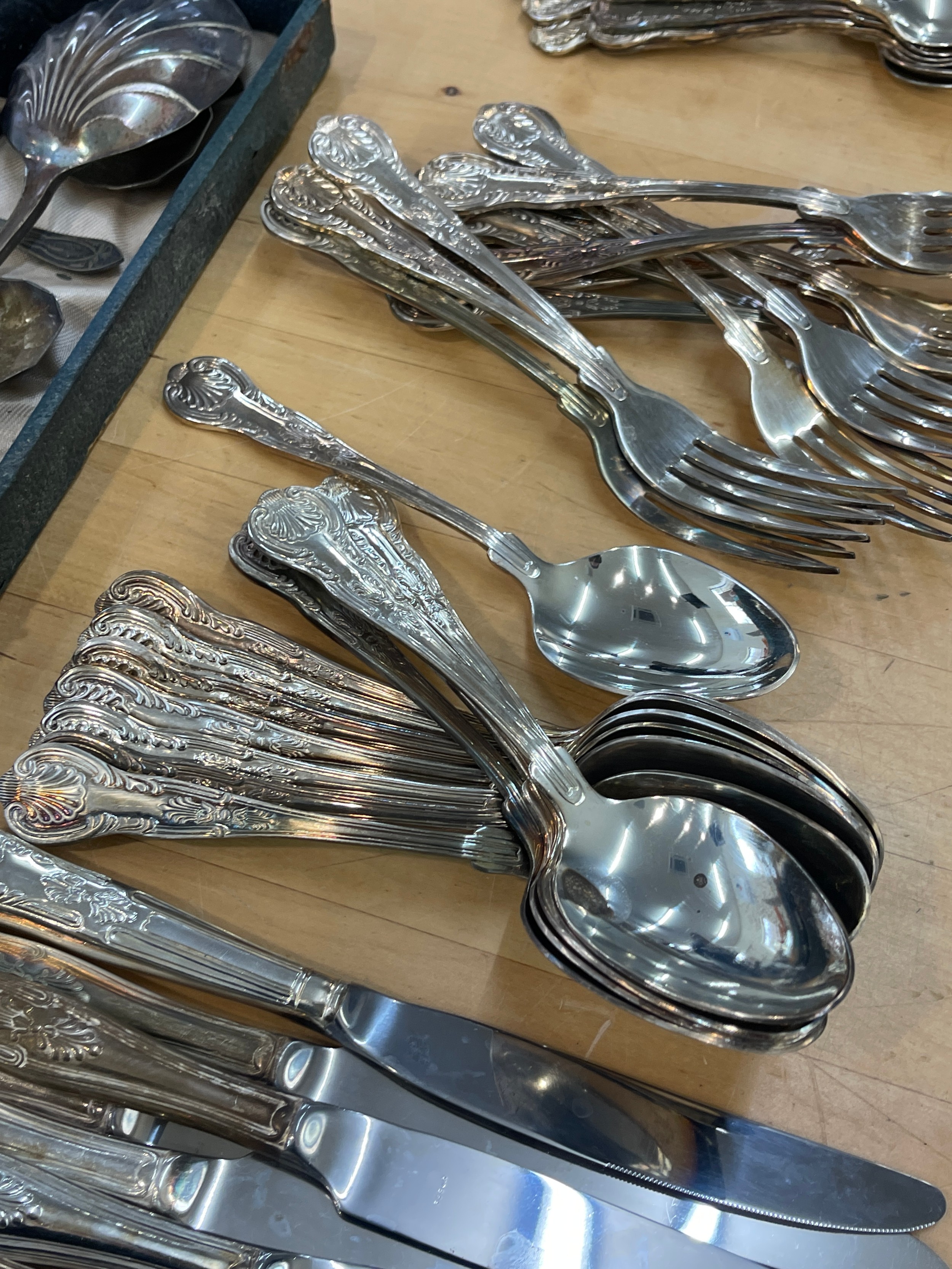 Selection of silver plated cutlery - Image 6 of 6