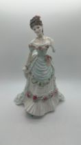 Royal Worcester Royal Anniversary splendour at court, limited edition figure with COA