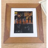 Genuine authentic picture signed by the Friends cast , ' A Farewell from Friends' with COA