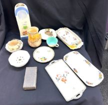 Good Quantity of Art deco ceramics plates, jugs vases etc