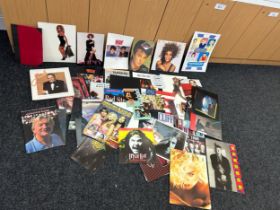 Selection of vintage celebrity tour programmes to include Tina Turner, Steps, Spice girls etc
