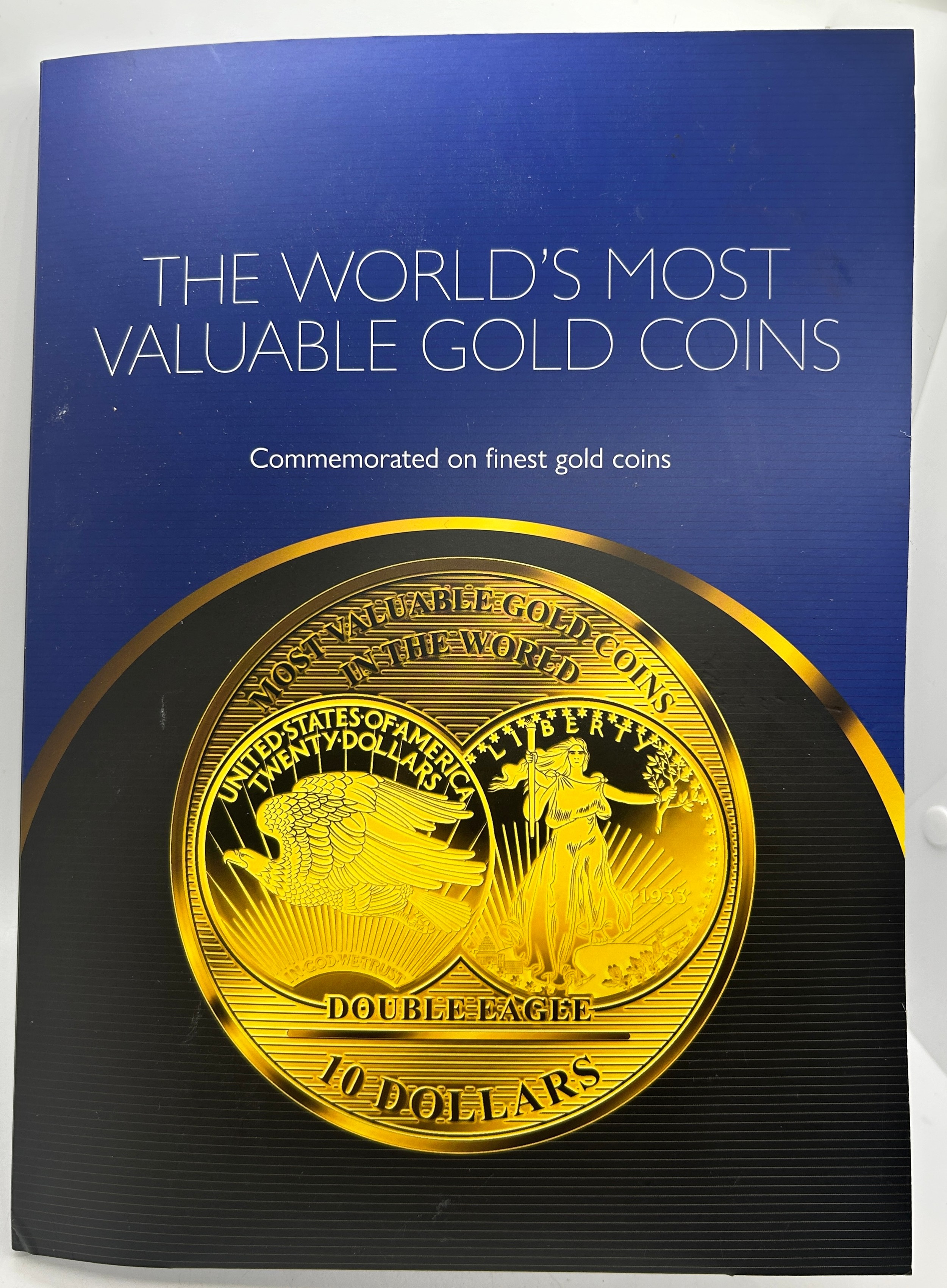 3 Solomon Islands, gold plated $10 coins by the worlds most valuable gold coins, to include USA
