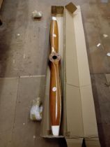 Large C.J.LODGE propeller 01245-440317 measures approx 74 inches long