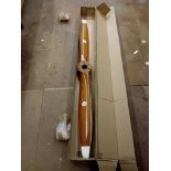 Large C.J.LODGE propeller 01245-440317 measures approx 74 inches long