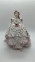 Royal Worcester figurine Royal Debut limited edition For C & W with COA