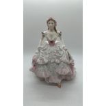 Royal Worcester figurine Royal Debut limited edition For C & W with COA