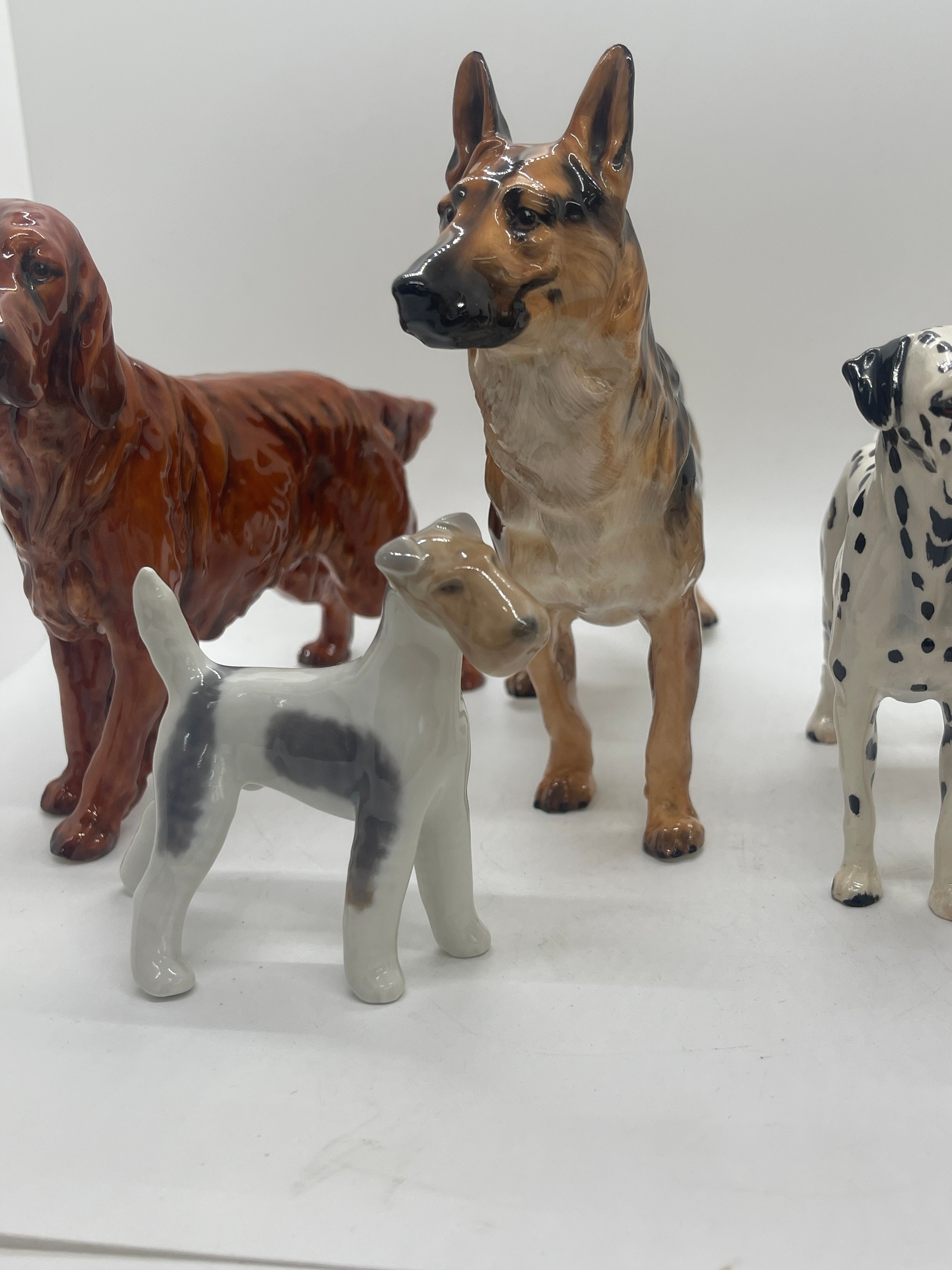 4 Royal Doulton dog figures includes Dalmatian, German Sheppard etc - Image 5 of 5