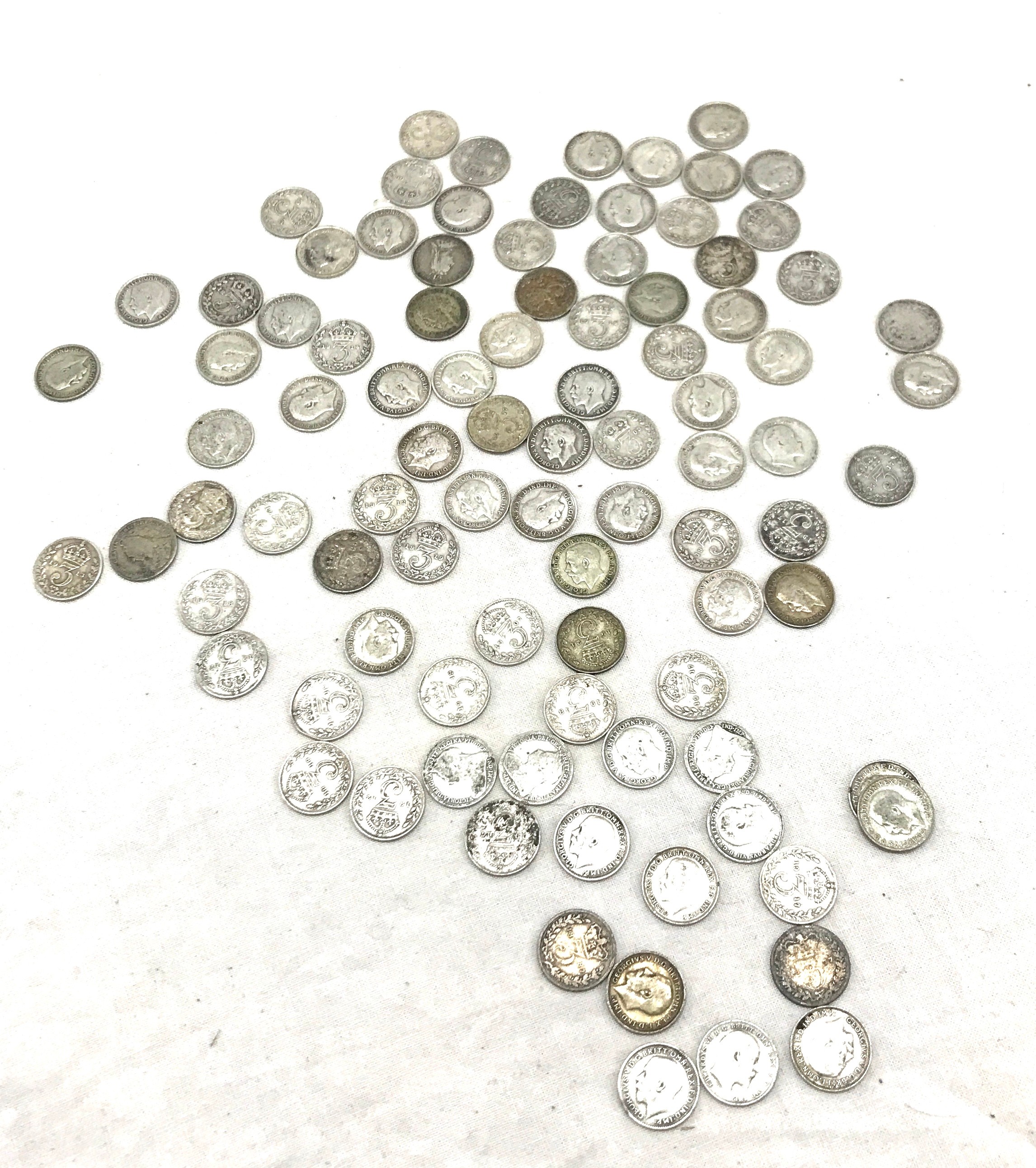 Selection of Pre 1921 shillings, total weight 127grams - Image 5 of 6