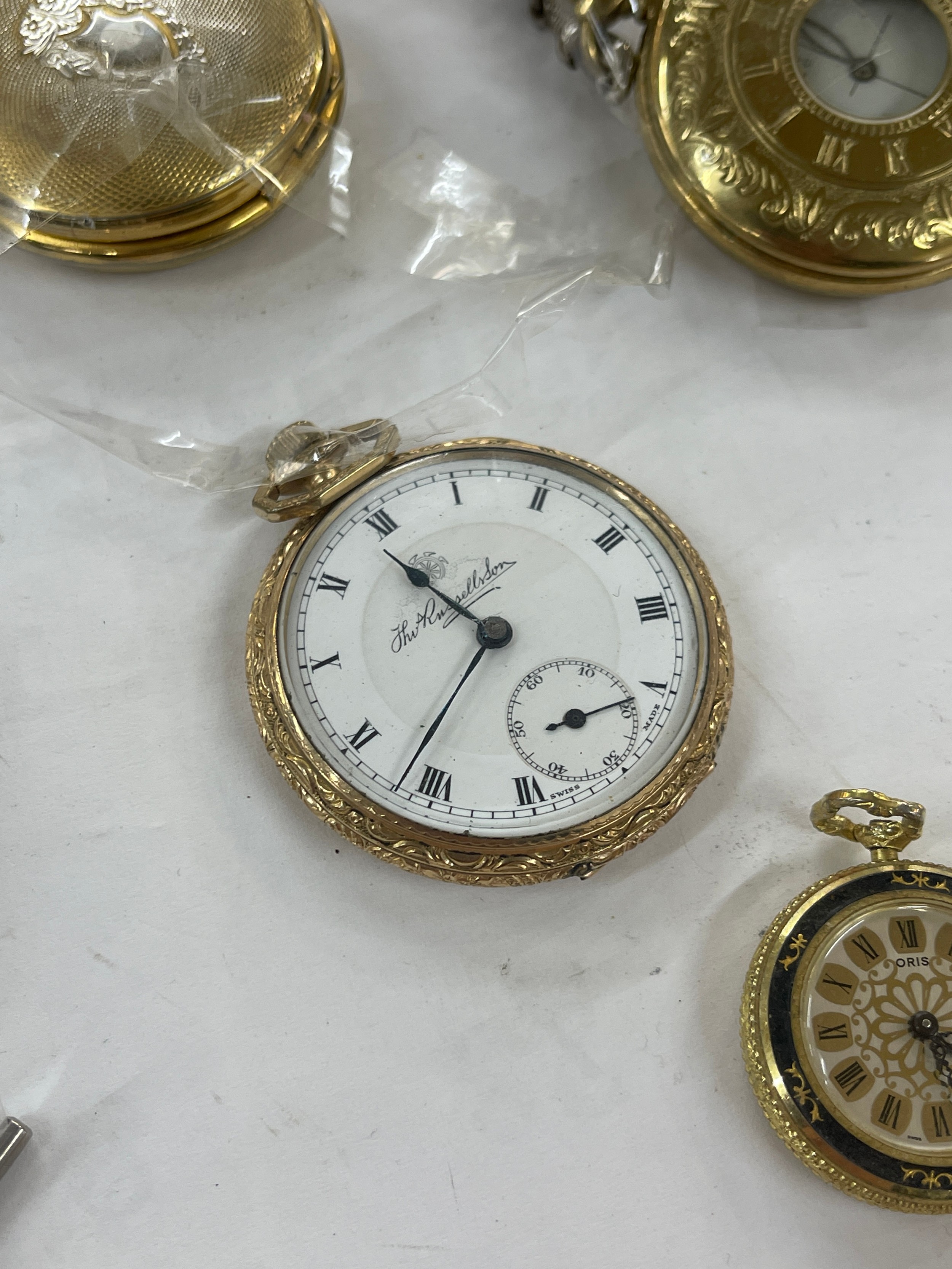 Large selection of vintage and later pocket watches includes Cyma Military pocket watch, Thomas - Image 6 of 11