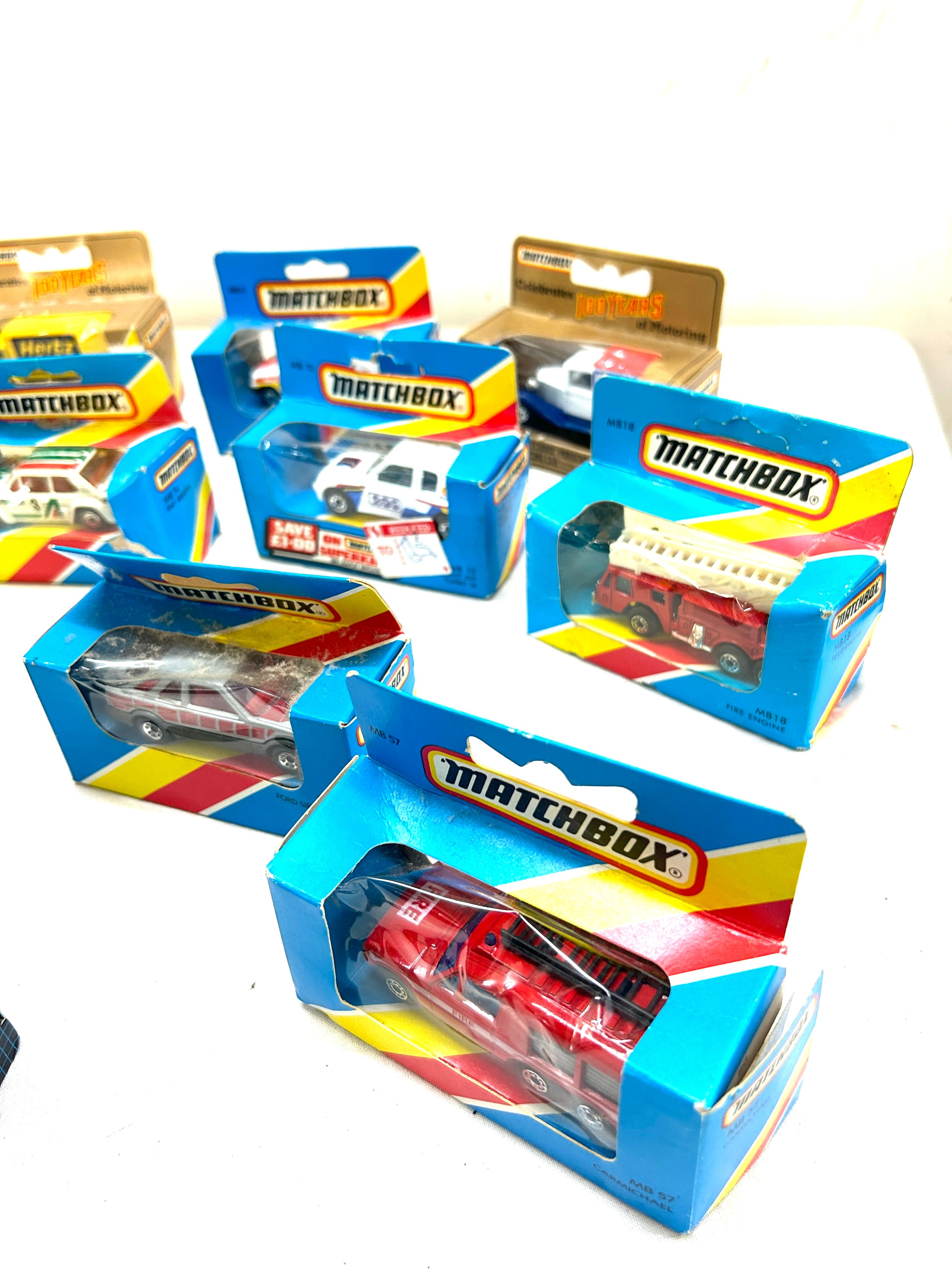 Selection of boxed Matchbox cars includes Volvo, Jaguar, Fiat etc - Image 2 of 5