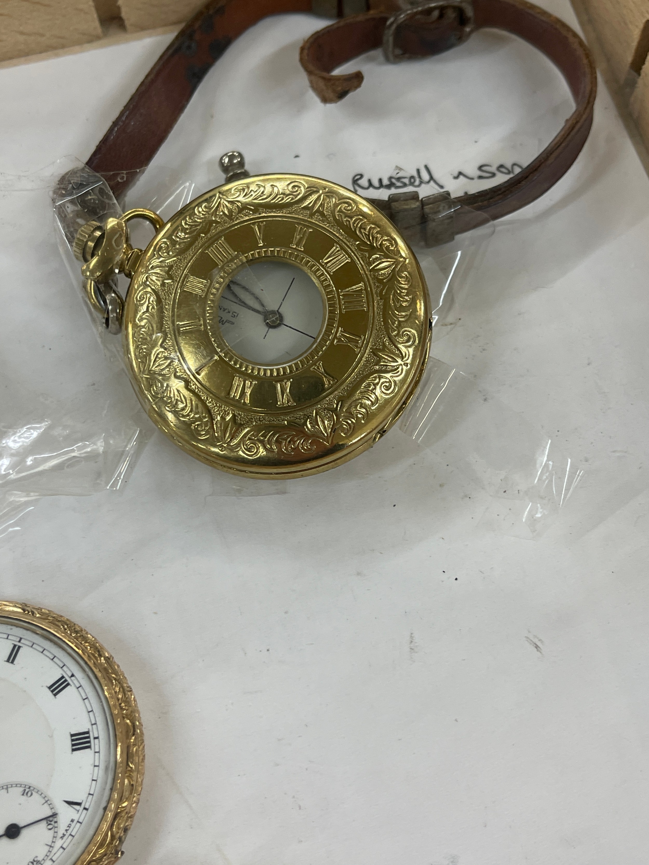Large selection of vintage and later pocket watches includes Cyma Military pocket watch, Thomas - Image 11 of 11