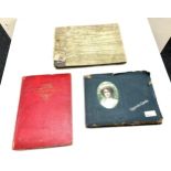 Antique Photo Album and a selection of cigarette cards