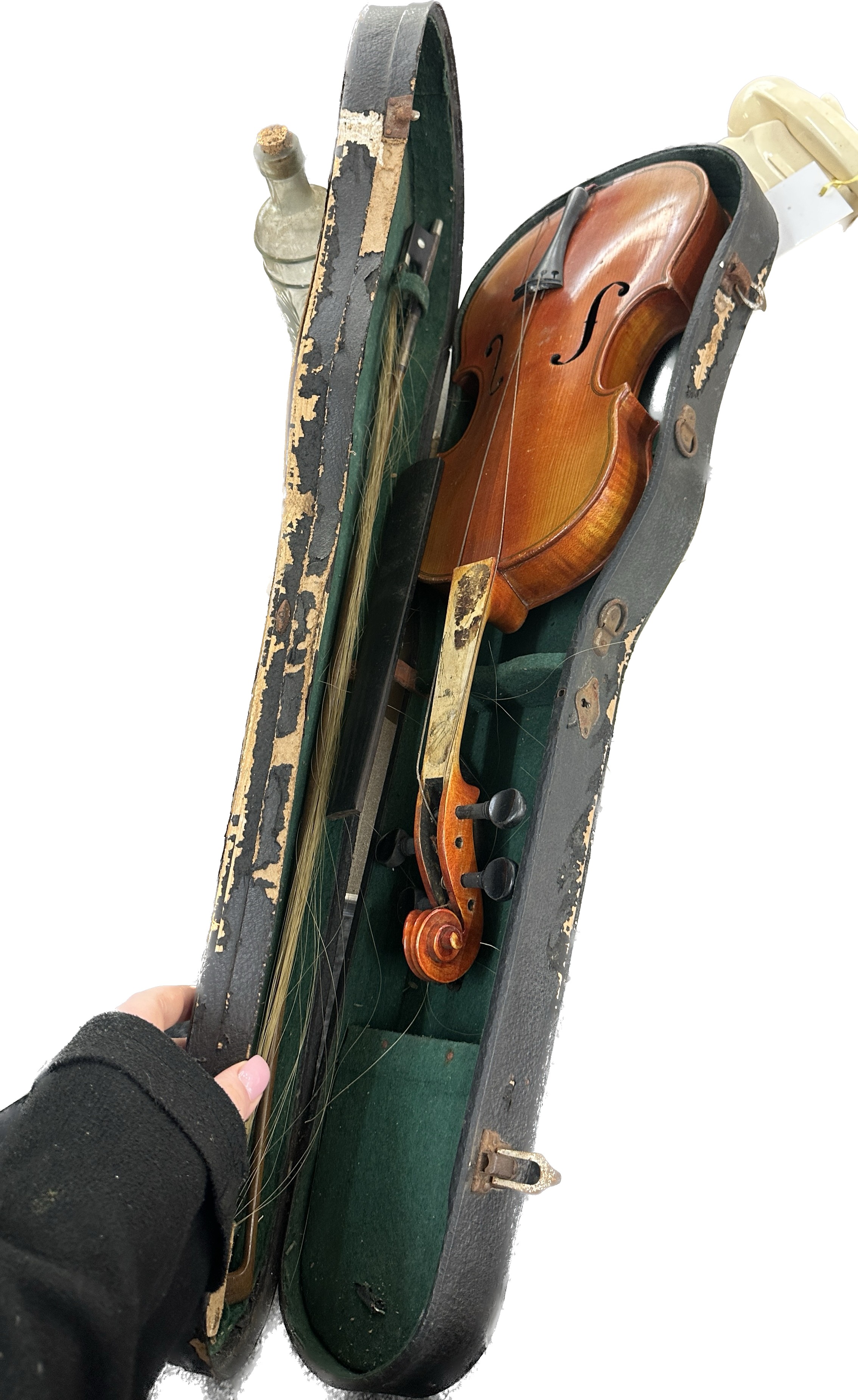 Vintage cased violin