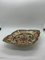 Royal Crown Derby 1128 Imari Pedestal tray