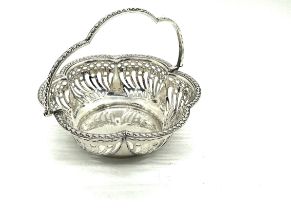 Antique 1921 bon bon dish measurements with handle up 3.5 inches high by 3.5 diameter