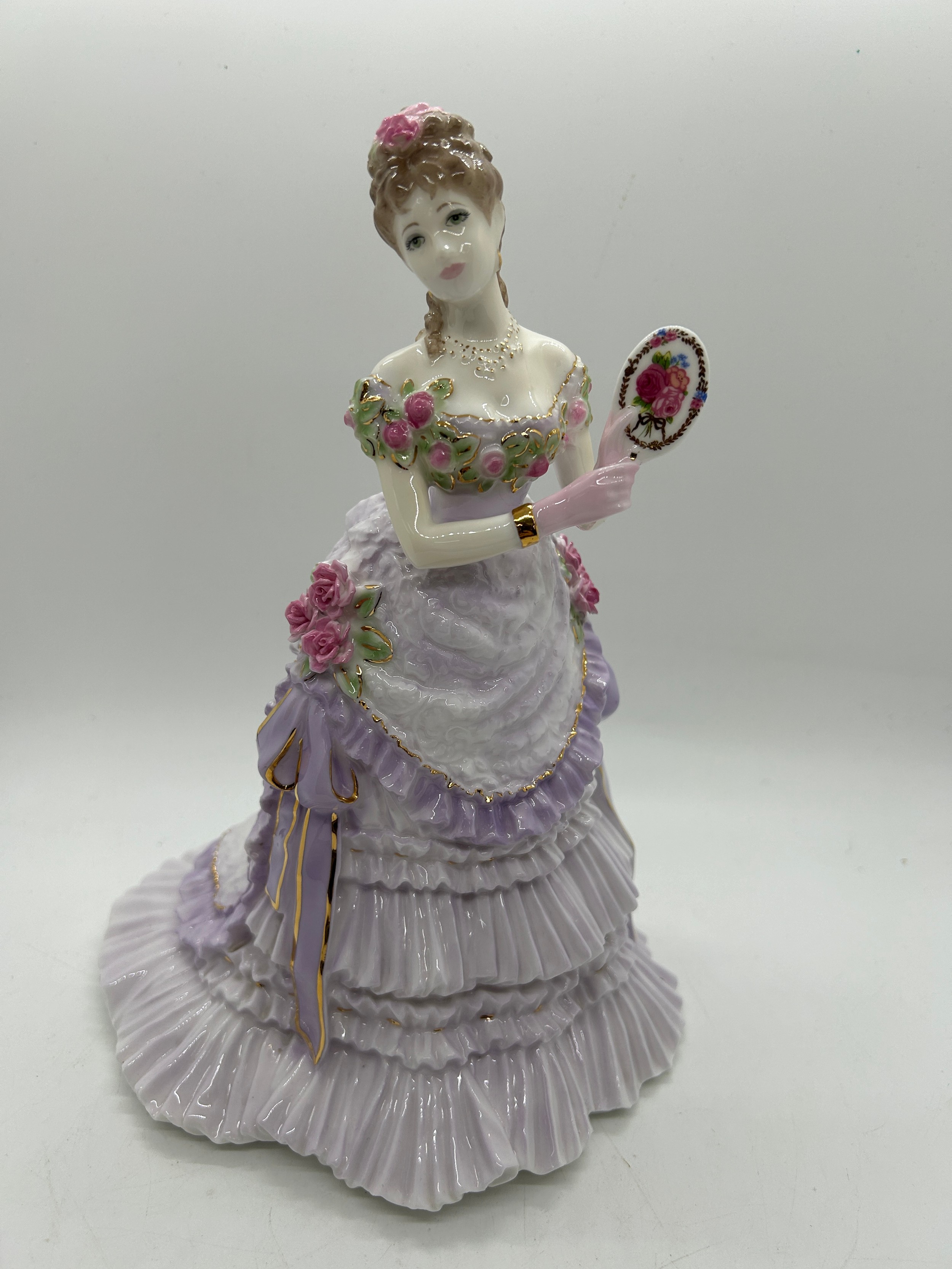 Royal Worcester A Royal Presentation, splendour at court, limited edition figure with COA