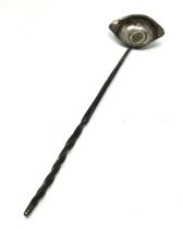 .925 sterling coin set brandy ladle