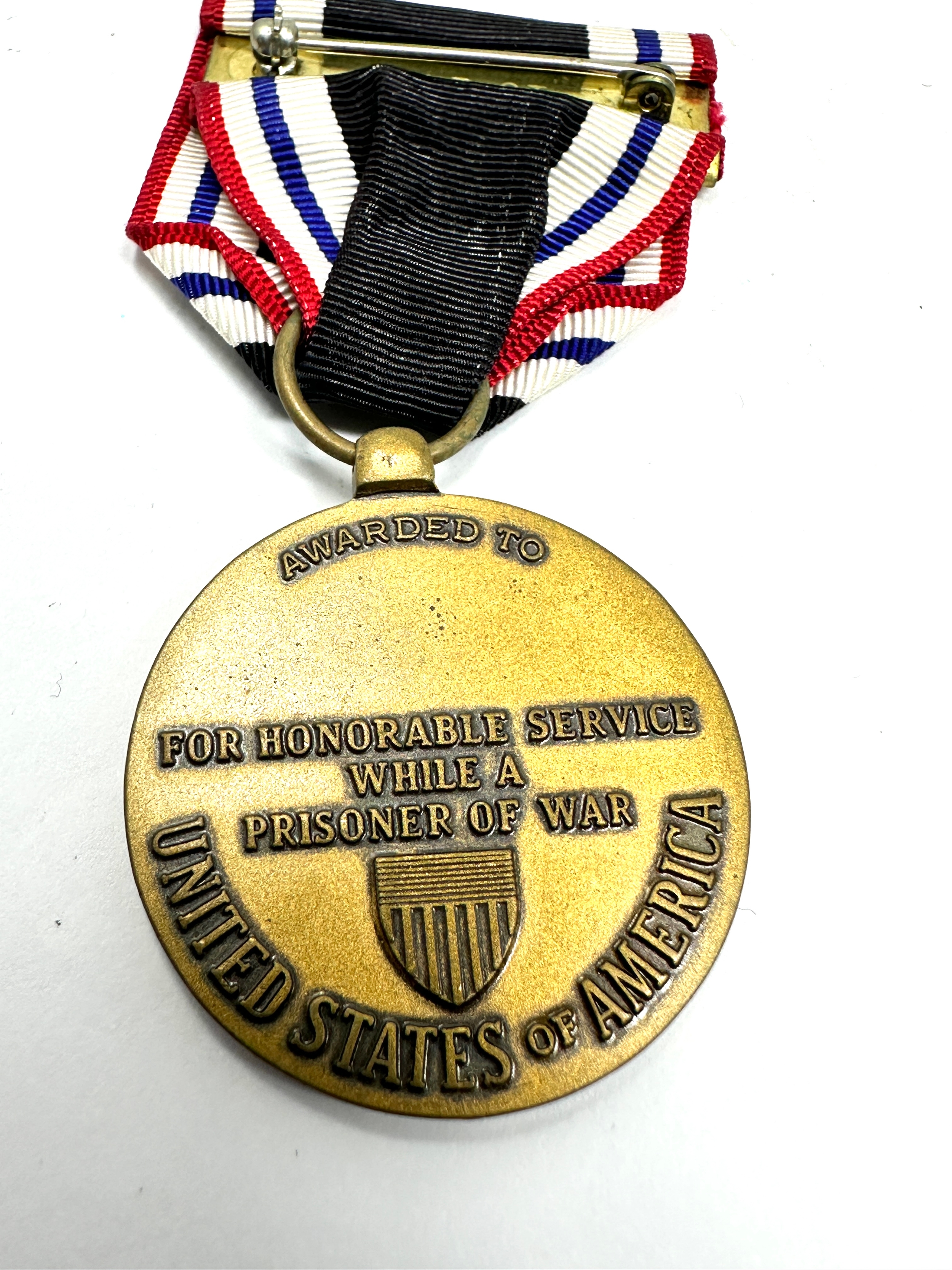 Prisoner of War Medal Of USA Armed Forces. Ribbon & Pin - Image 2 of 2