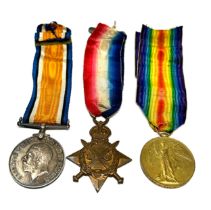 WW1 trio medals K.I.A to s-3331 pte m ayton seaforth highlanders