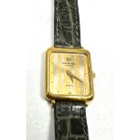 Ladies raymond weil geneve quartz wristwatch the watch is not ticking possibly needs new battery