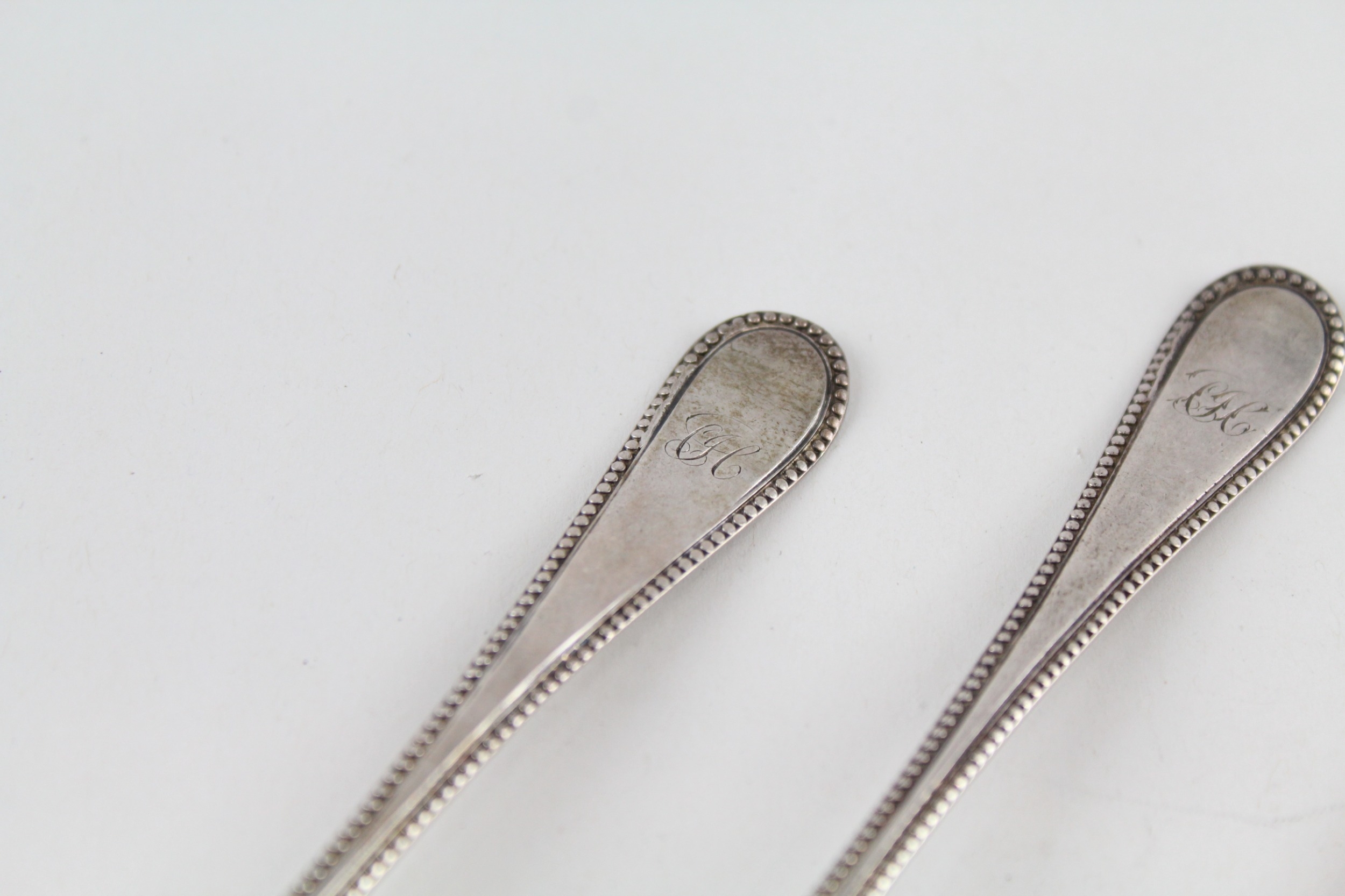 3 x .925 sterling georgian scottish teaspoons - Image 7 of 7