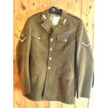 British Army Men's 1980 Pattern No.2 Dress Uniform Jacket - Khaki