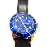 Gents swan edgar london automatic chronograph wristwatch the watch is ticking