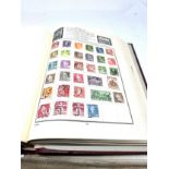 2 vintage stamp albums most pages have antique and vintage stamps all unresearched