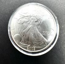 2002 Liberty Silver Dollar