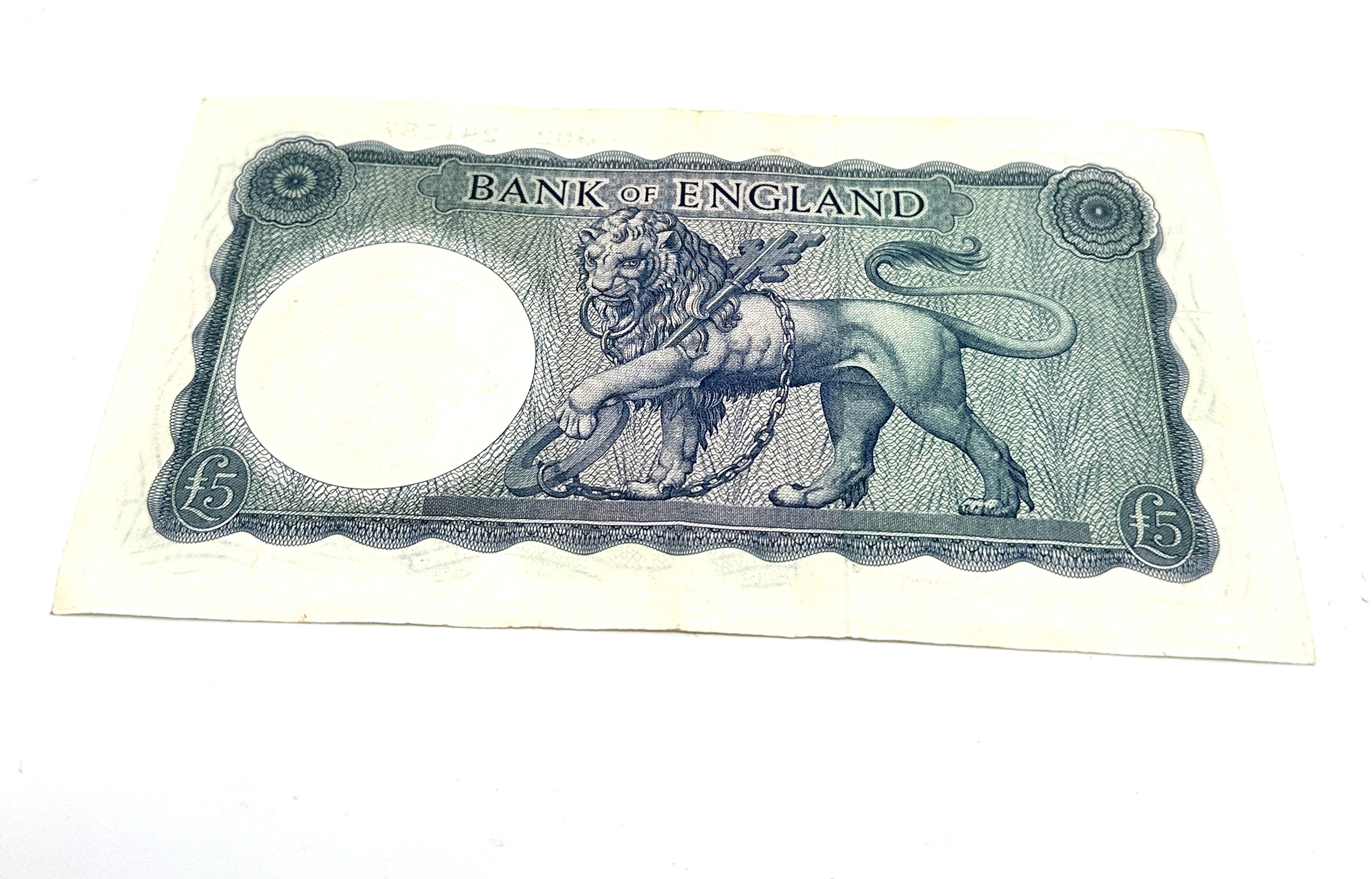 Bank of England L K O'BRIEN £5 Five Pounds Banknote good grade note - Image 4 of 4