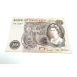 Bank of england ten pounds j .b.page