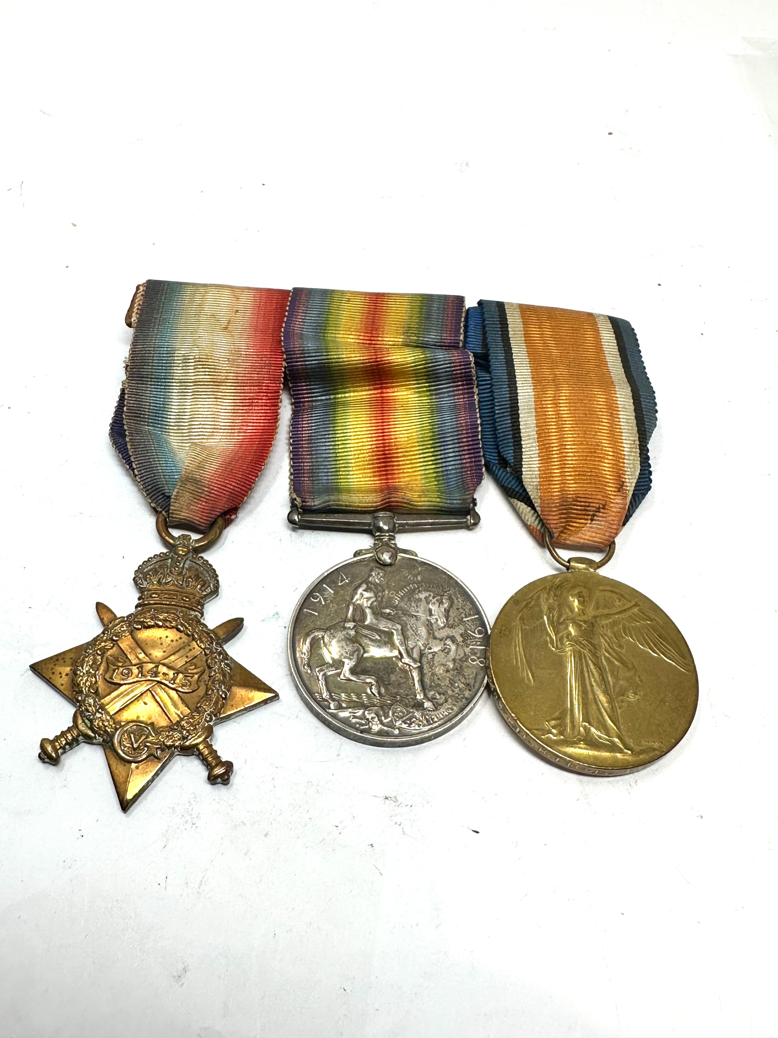 WW1 1914-15 Star Trio Named T-2389 Pte H. Filce Queens Regt - Image 2 of 2