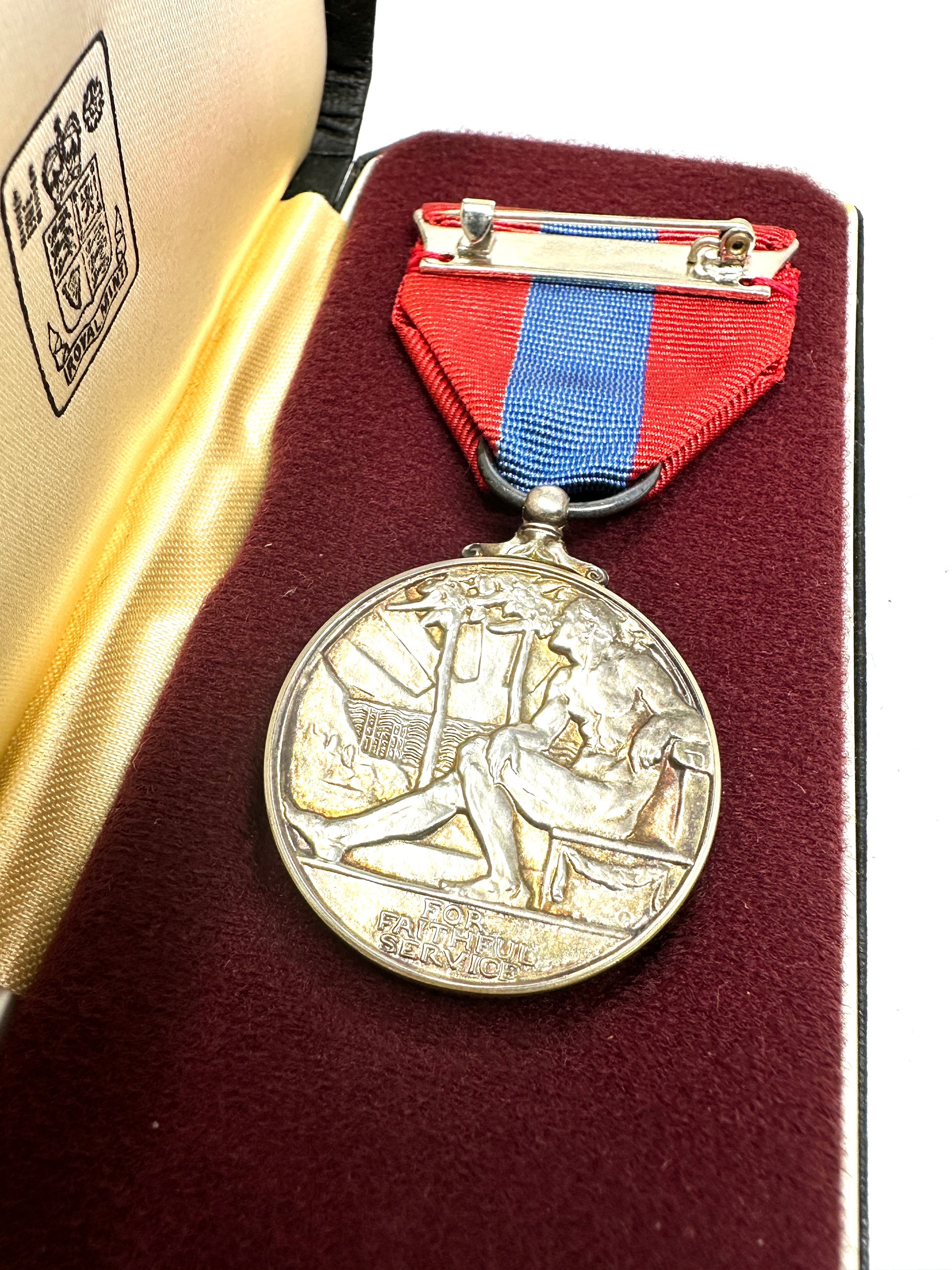 Imperial Service Medal In Original Box to richard charles austin acres - Image 3 of 4