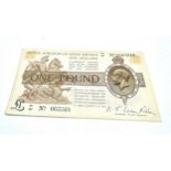 United Kingdom of Great Britain and Ireland one pound