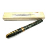 Boxed conway stewart 60 14ct gold fountain pen
