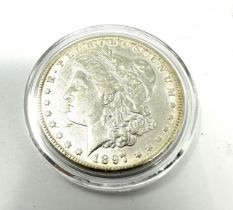 1897-s silver morgan dollar