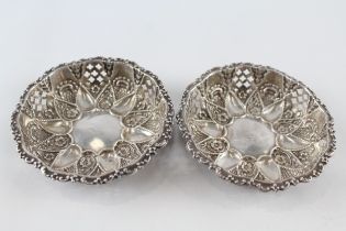 2 x .925 sterling pin dishes