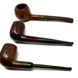 3 vintage pipes includes astleys london , kennett, kaywoodie