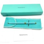 Boxed Tiffany & Co Tiffany Blue Purse Pen