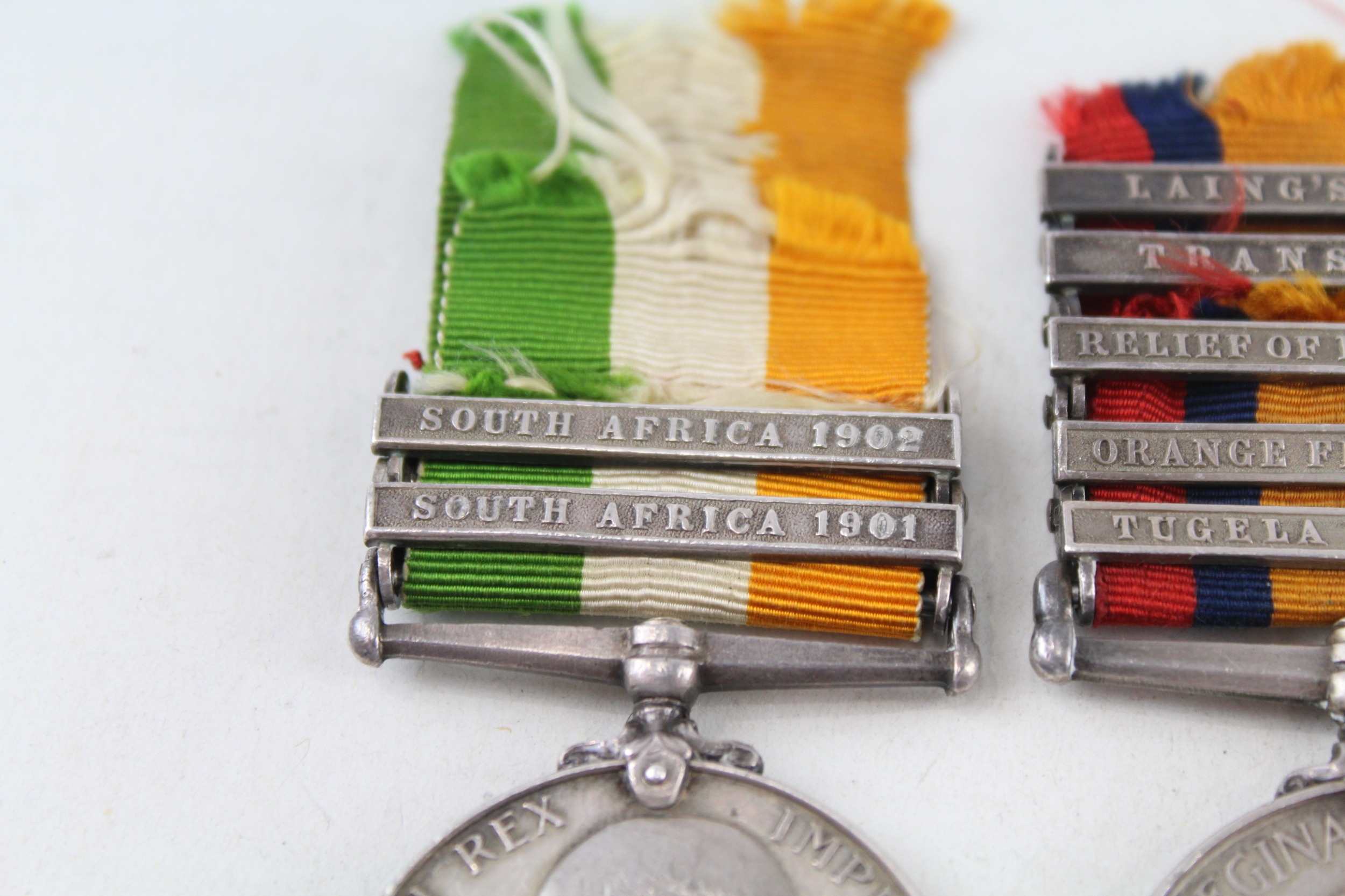 Boer War Medal Pair Named 4521 Pte. A Cummings Royal Lancs - Image 2 of 8