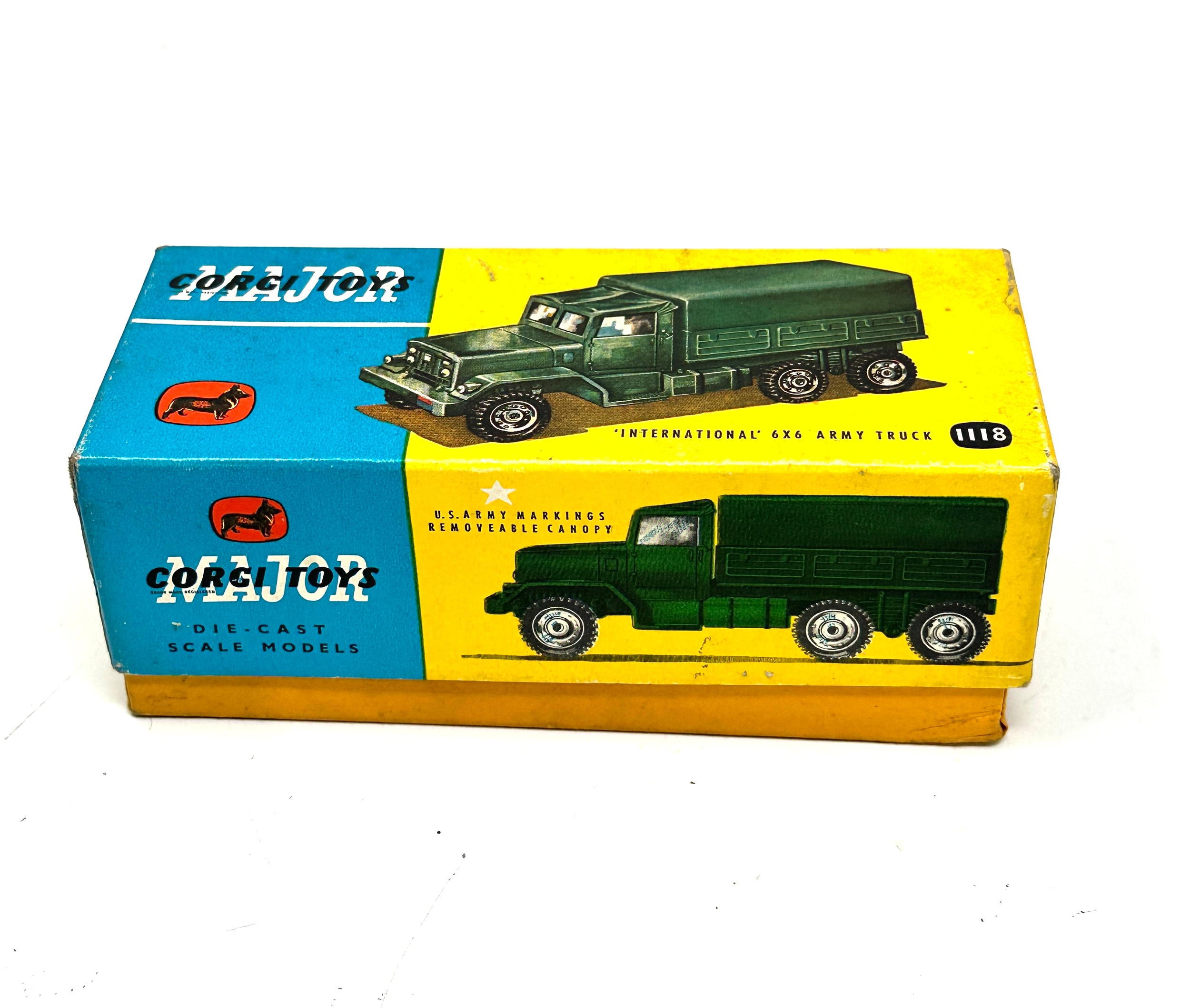 Corgi Major International 6x6 Army Truck 1118 original boxed - Image 3 of 3