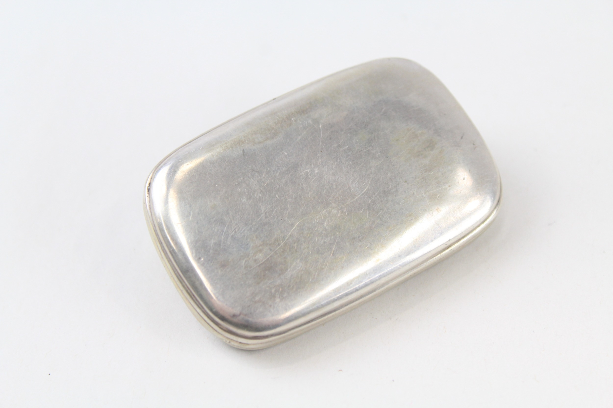 .800 silver snuff box - Image 3 of 3