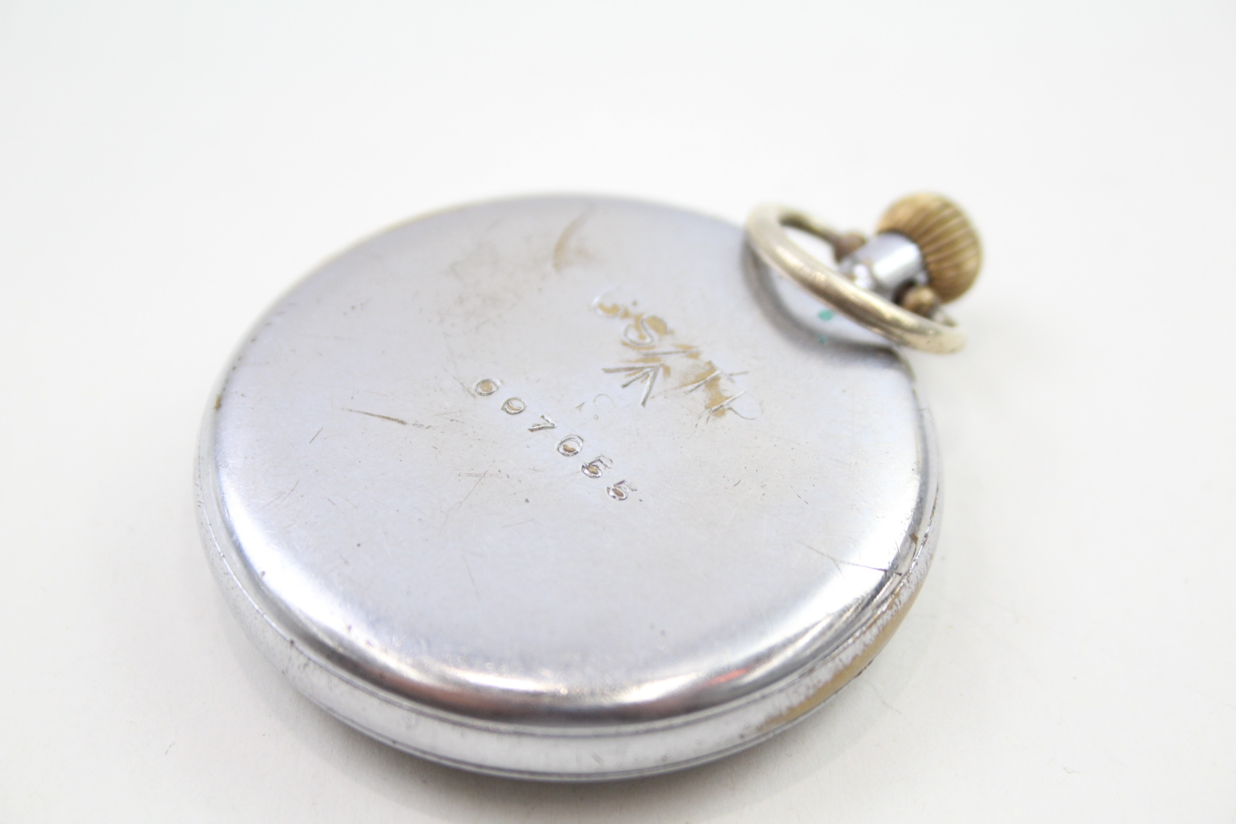 Mens Jaeger-Le Coultre GSTP Military Issue POCKET WATCH Hand Wind Working - Image 4 of 5