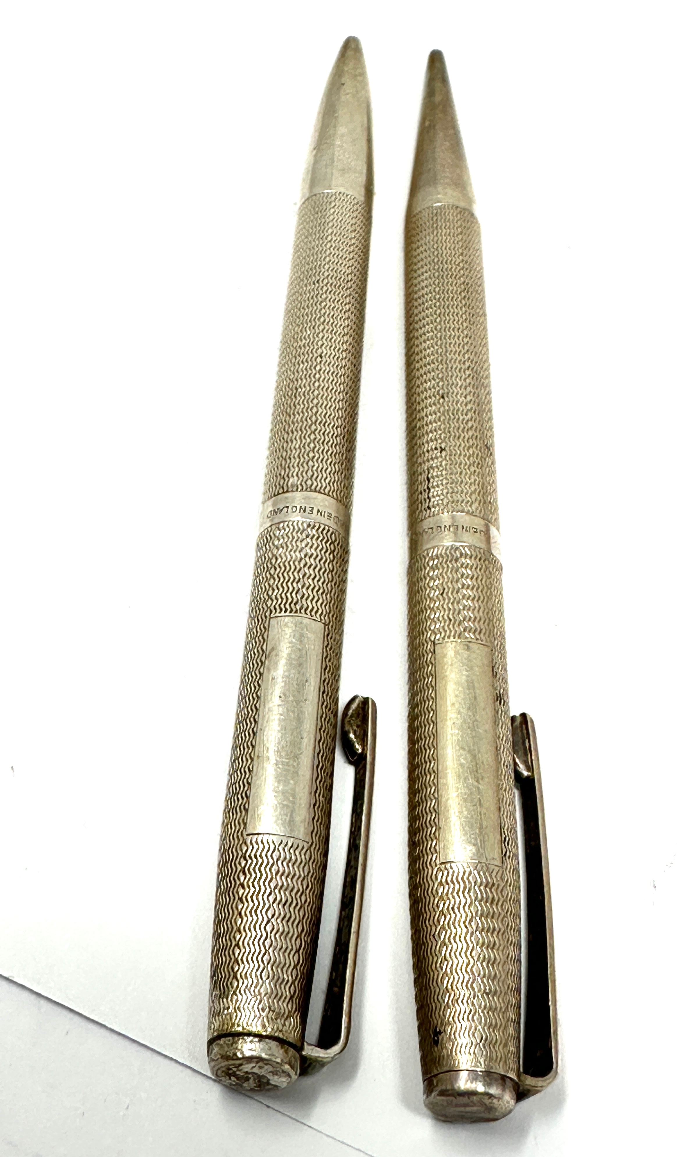 2 vintage sterling silver yard o led pen & pencil - Image 5 of 5