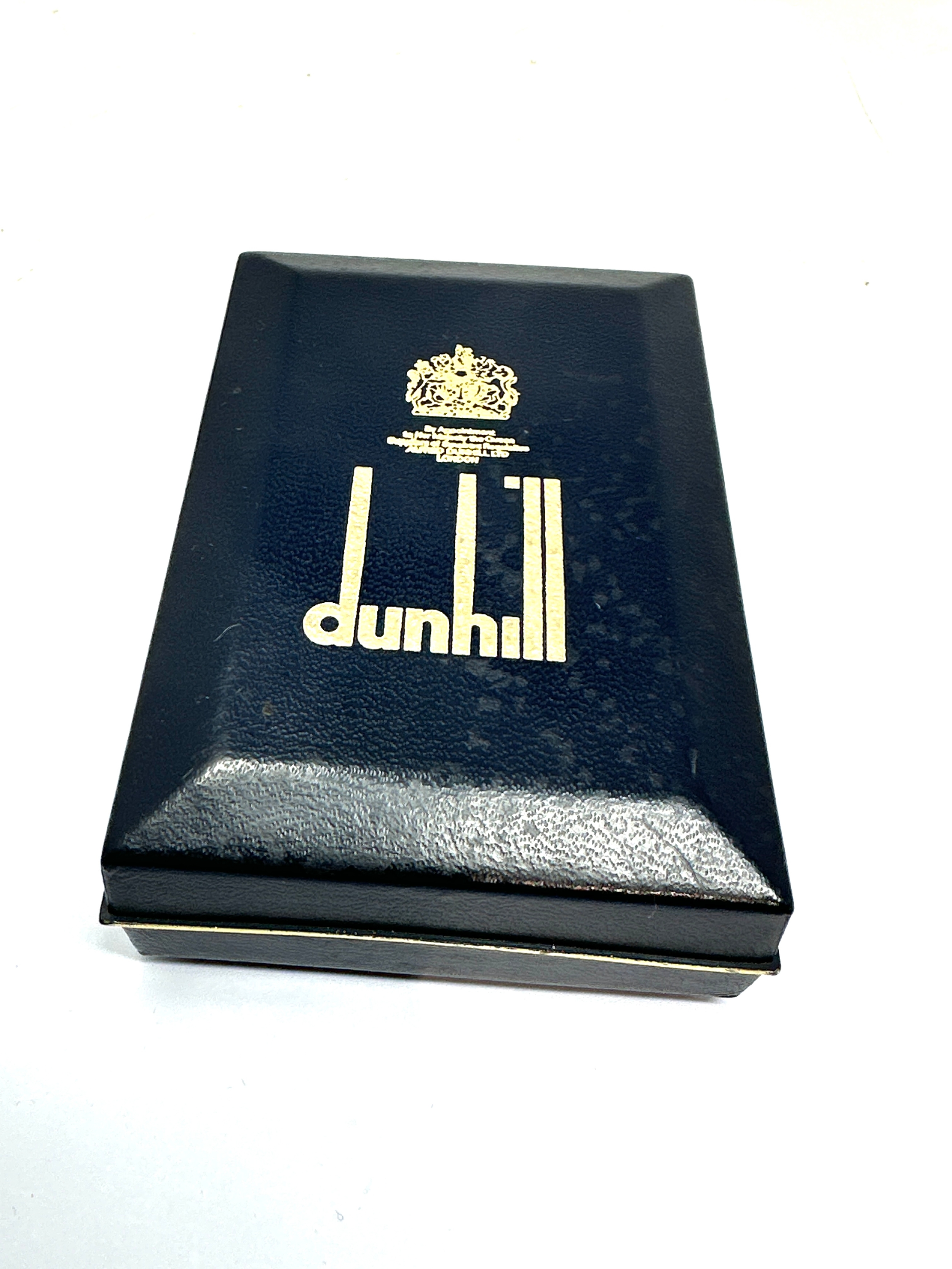 Vintage Boxed Dunhill cigarette lighter original boxed with booklet - Image 6 of 6